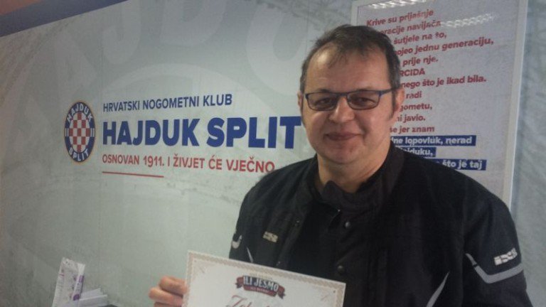 marijan ban,  Hajdukovi navijači , torcida hajduk, Ili jesmo ili nismo