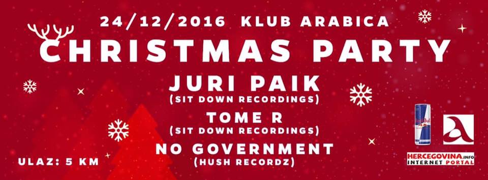 club arabica, Božić