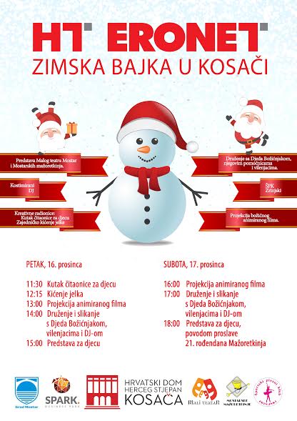 zimski grad, kosača, bajka, Eronet, HT Eronet, kosača