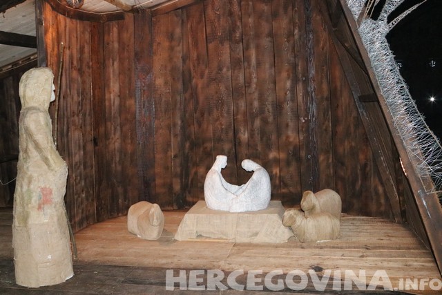 Mostar, jaslice, božićne jaslice