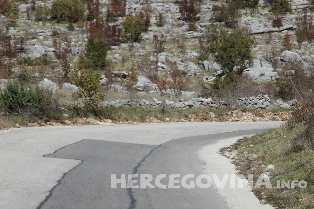 neum stolac, cesta, stanje na prometnicama, stanje na cestama, stanje na putevima