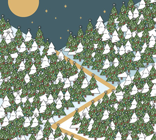 mozgalica, šuma, patuljak u mozgalici