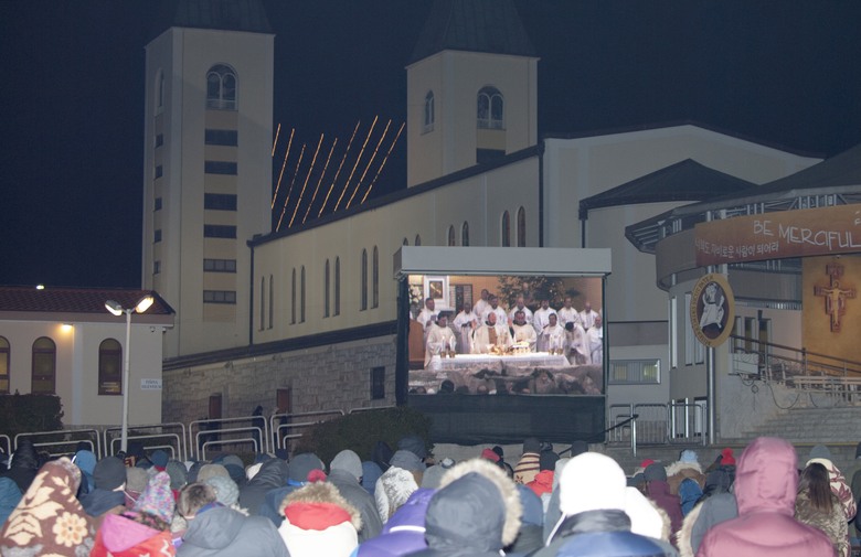 Međugorje, Nova godina