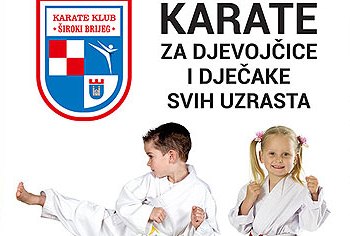 karate klub široki, karate klub široki brijeg, upis