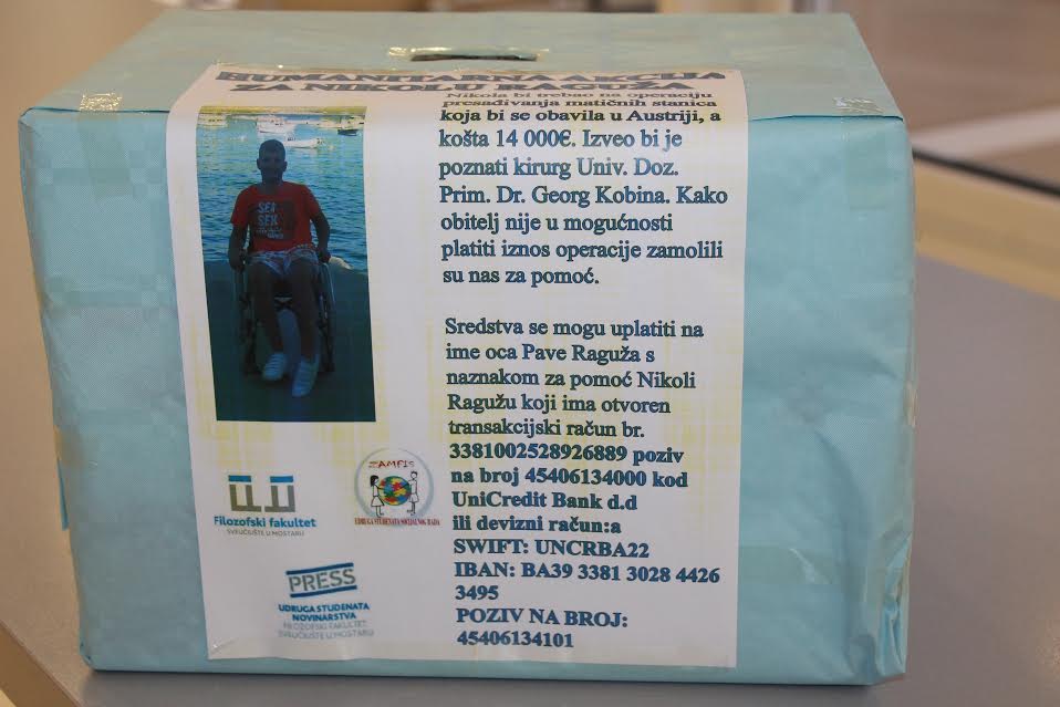 Nikola Raguž, ZAMFIS, Humanitarna akcija