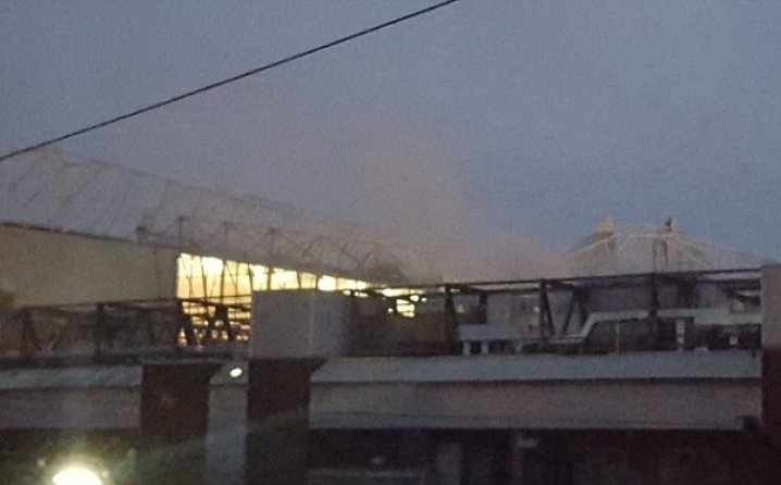 požar, Old Trafford