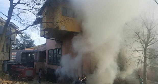 Grude, gašenje požara , hotel