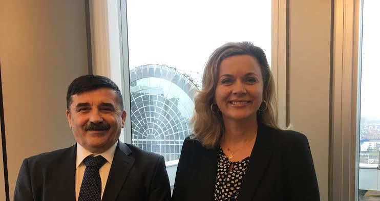 Željana Zovko, susret, Europski parlament u Briselu