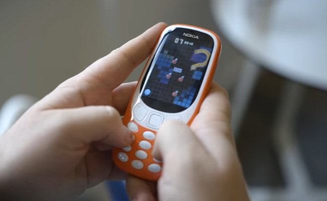 Nokia 3310, novi model, greška