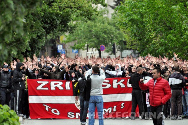 Stadion HŠK Zrinjski, navijanje, fk krupa 