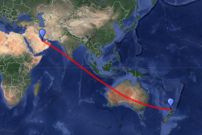 Qatar Airways, Auckland , doha