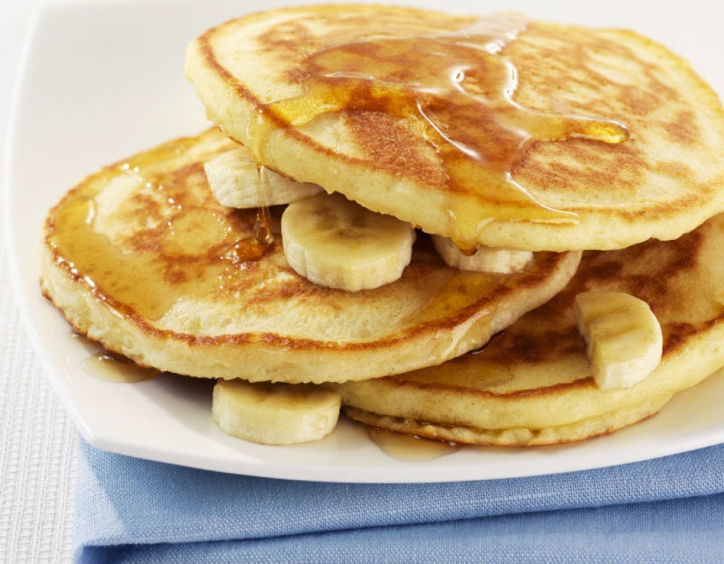 palačinke, banana, recept, voćni sokovi, prezrelo voće, sirup