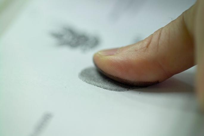 otisak prstiju, otisak prsta, kina