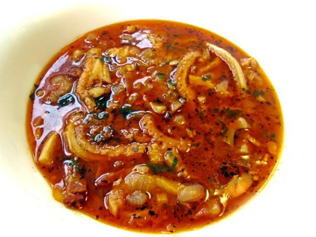 tripice, slani recepti, škembići, fileki