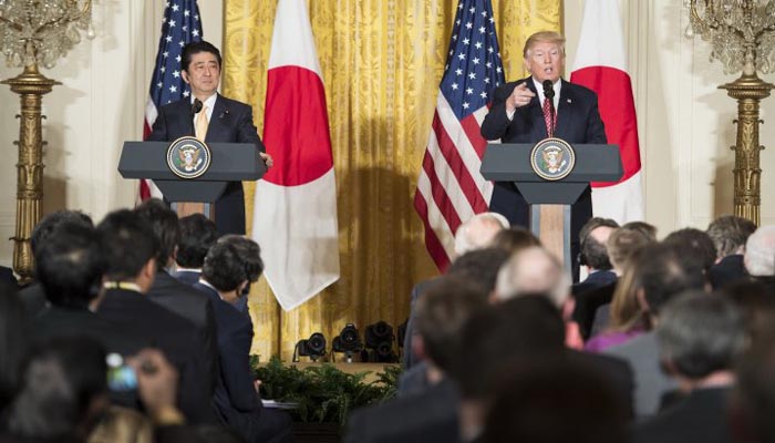 Donald Trump u Japanu