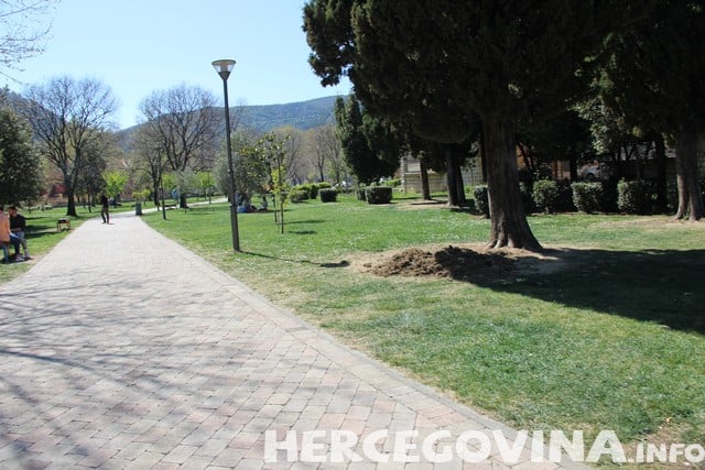 Mostar, park, Mostar, zelene površine, vremenska prognoza