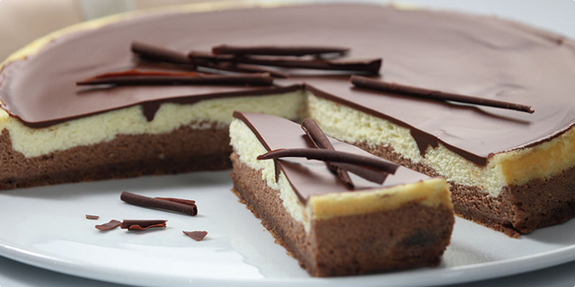 Čokoladni cheesecake	, desert, recept