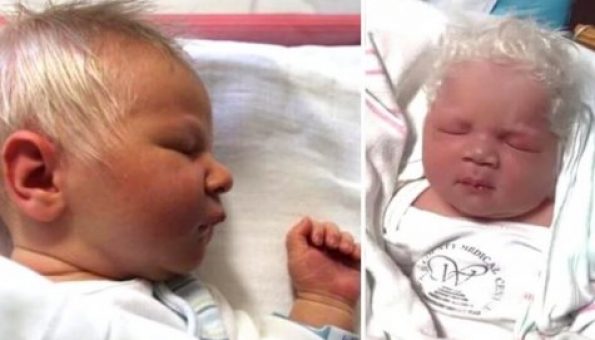 bijela kosa, dječak, Mađarska, rođenje