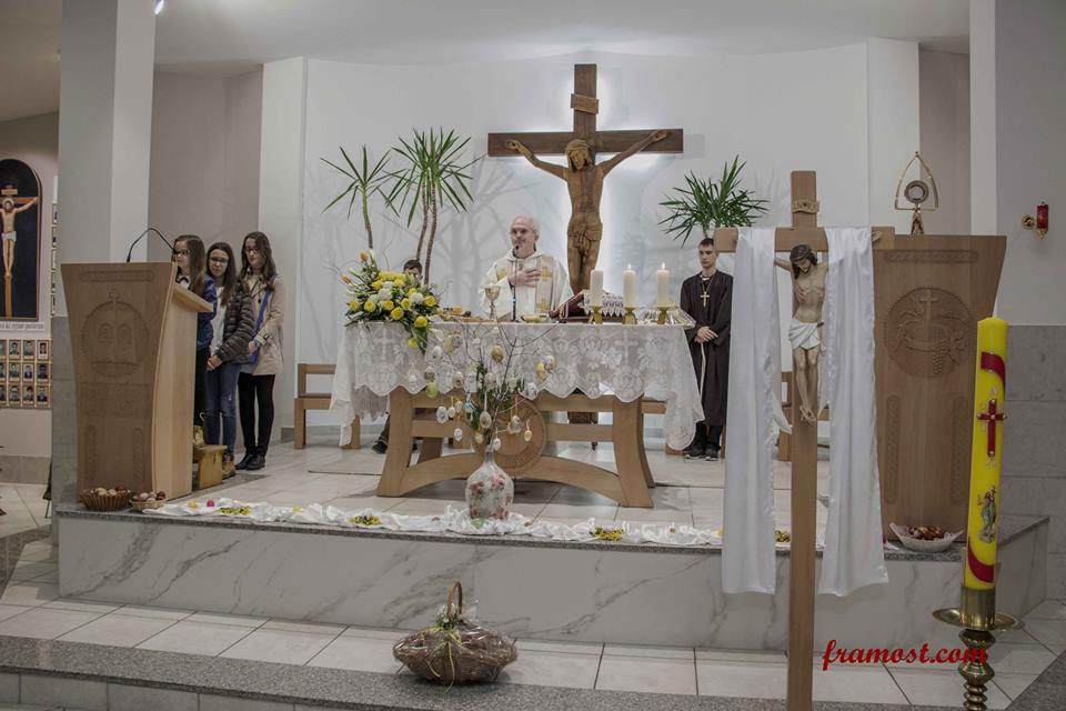 sveti Ante, Sveta misa