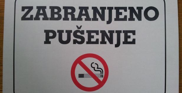 zabranjeno pušenje