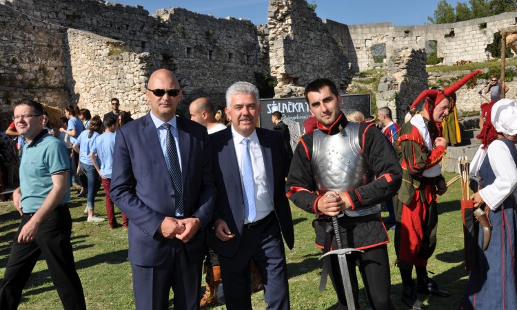 Nevenko Herceg, dr. sc. Nevenko Herceg, Stolačka tarča - srednjovjekovni sajam, Stolački vitezovi