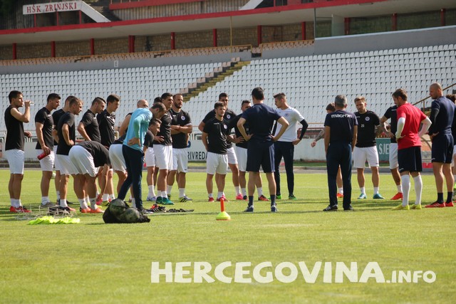 Stadion HŠK Zrinjski, Stadion HŠK Zrinjski, prva prozivka, trening
