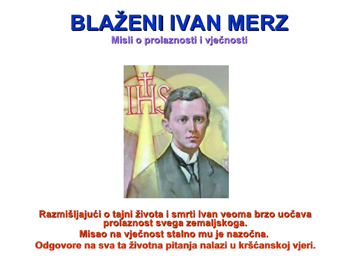  Bl. Ivan Merz 
