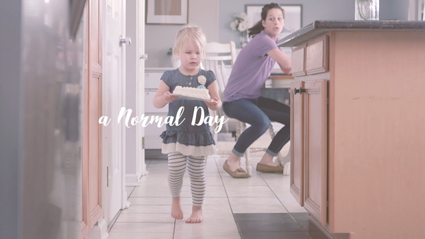 mama, običan dan , dijete