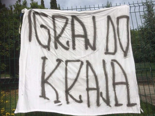 Stadion HŠK Zrinjski, parola