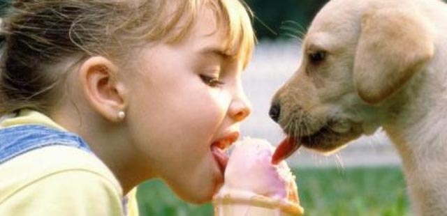 pas i djevojčica