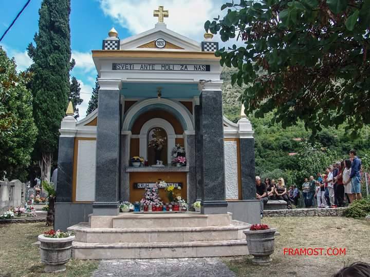 sveti Ante, cim, blagoslov polja, groblje, sv Ante, sv ante cim