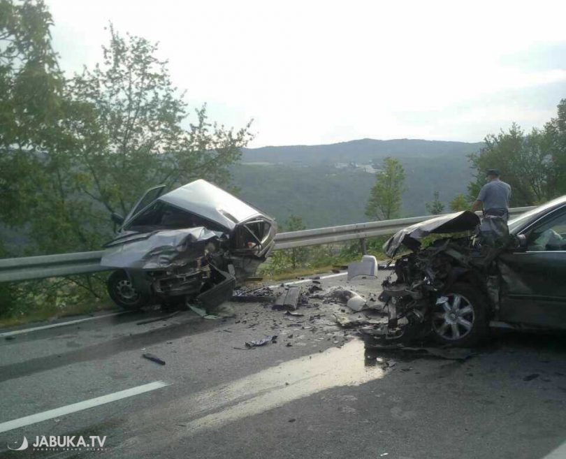 teža prometna nezgoda