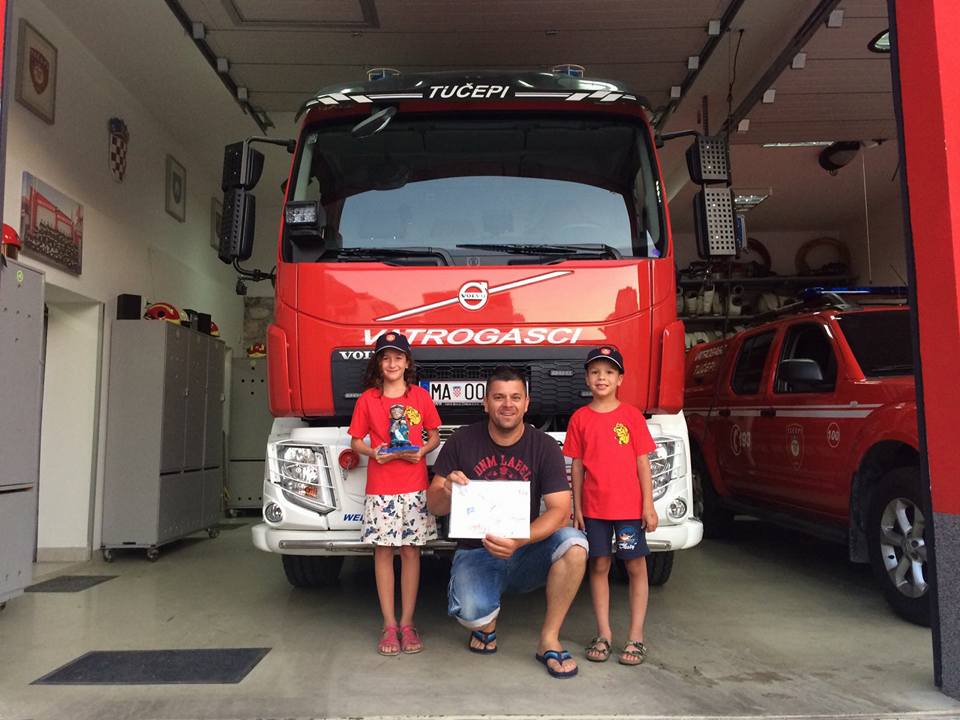 djeca rast, vatrogasci, tučepi, Mostar