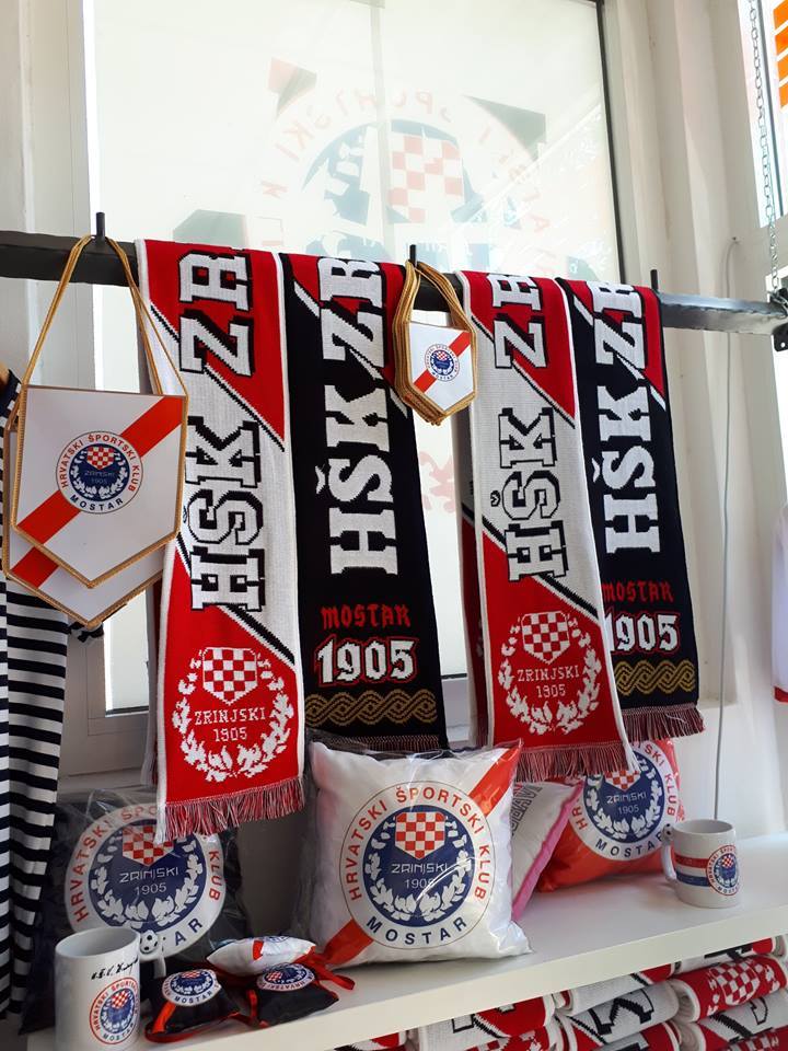 HŠK Zrinjski, dresovi, Stadion HŠK Zrinjski, fan shop