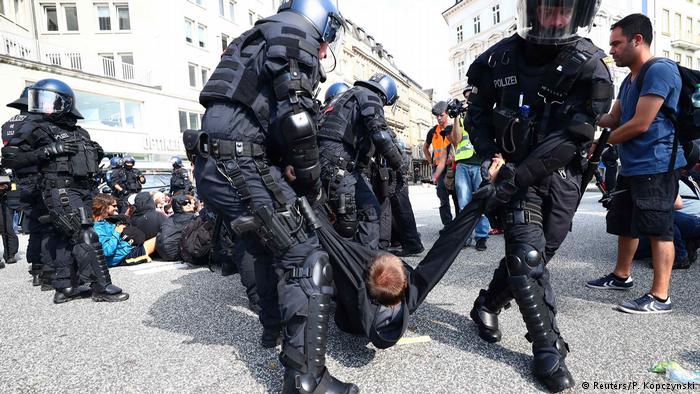 grad Hamburg , prosvjedi, grad Hamburg , anti-G20 , Summit G20