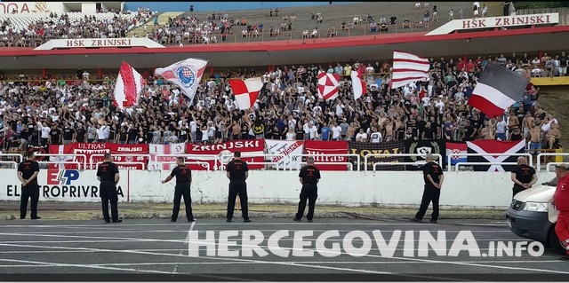 Stadion HŠK Zrinjski, HŠK Zrinjski - NK Maribor , NK Maribor, Ultrasi, Stadion HŠK Zrinjski, Ultrasi