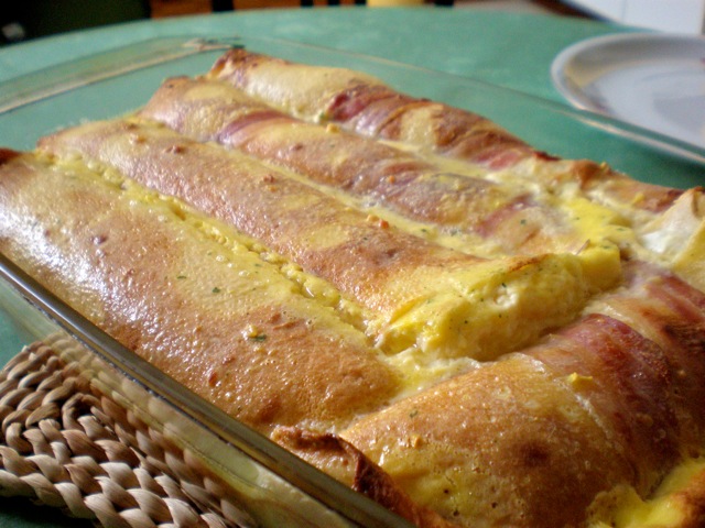 zapečene palaćinke , palačinke