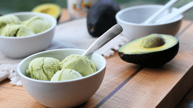 Avokado, sladoled, recept