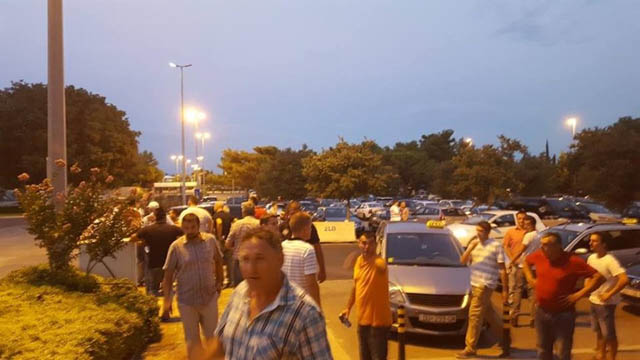 dubrovnik prosvjed taxista