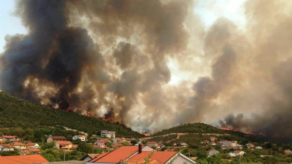 Čapljina, požar, Čapljina, požar