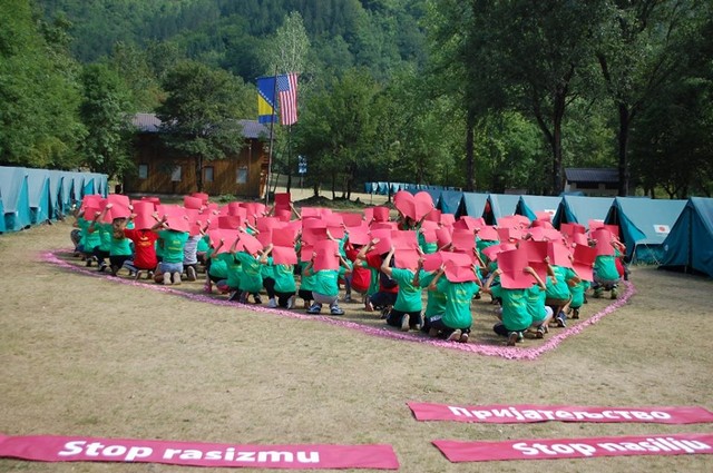 Boračko jezero, izviđači