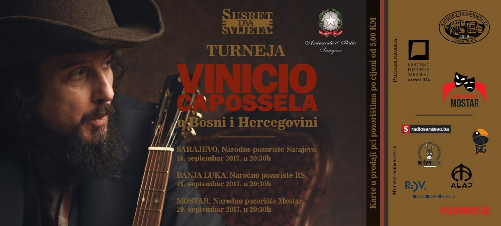 Vinicio Capossela, koncert, Mostar, np mostar