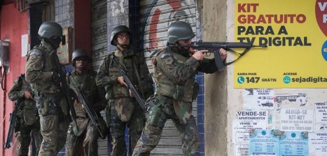 favele brazil policija