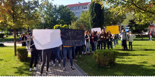 Posušje, prosvjed, Posušje, štrajk, Posušje, štrajk, bojkot, gimnazija fra grga martić, Posušje, Posušje, Gimnazija