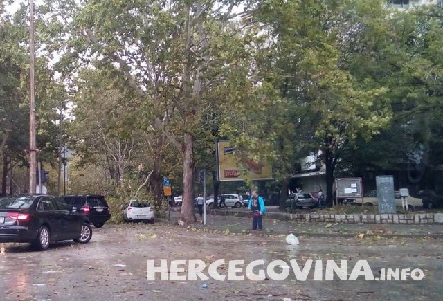 bura, Mostar, nevrijeme u Mostaru, nevrijeme, vjetar, oprez