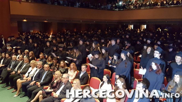 FPMOZ: U Mostaru održana svečana promocija diplomiranih studenata - 21.09.2017