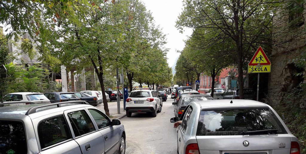 Mostar, prometni kolaps