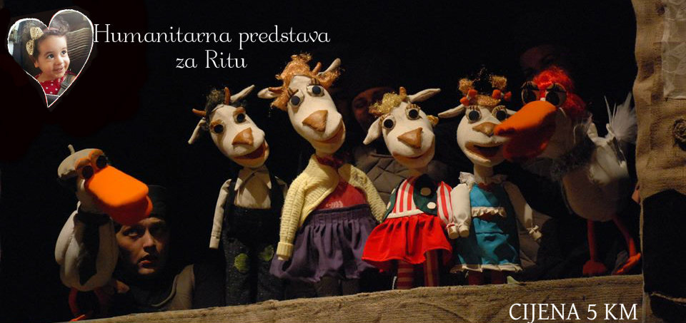 Ana Rita Puljić, predstava, humanitarna predstava
