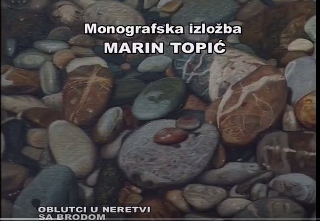 Marin Topić, samostalna izložba, Izložba