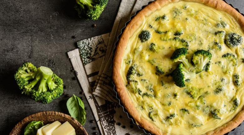 brokula, pita, recept